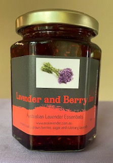 Lavender and Berry Jam