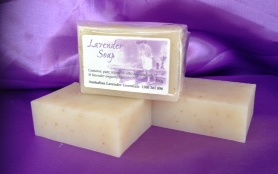 Organic Soap with lavender