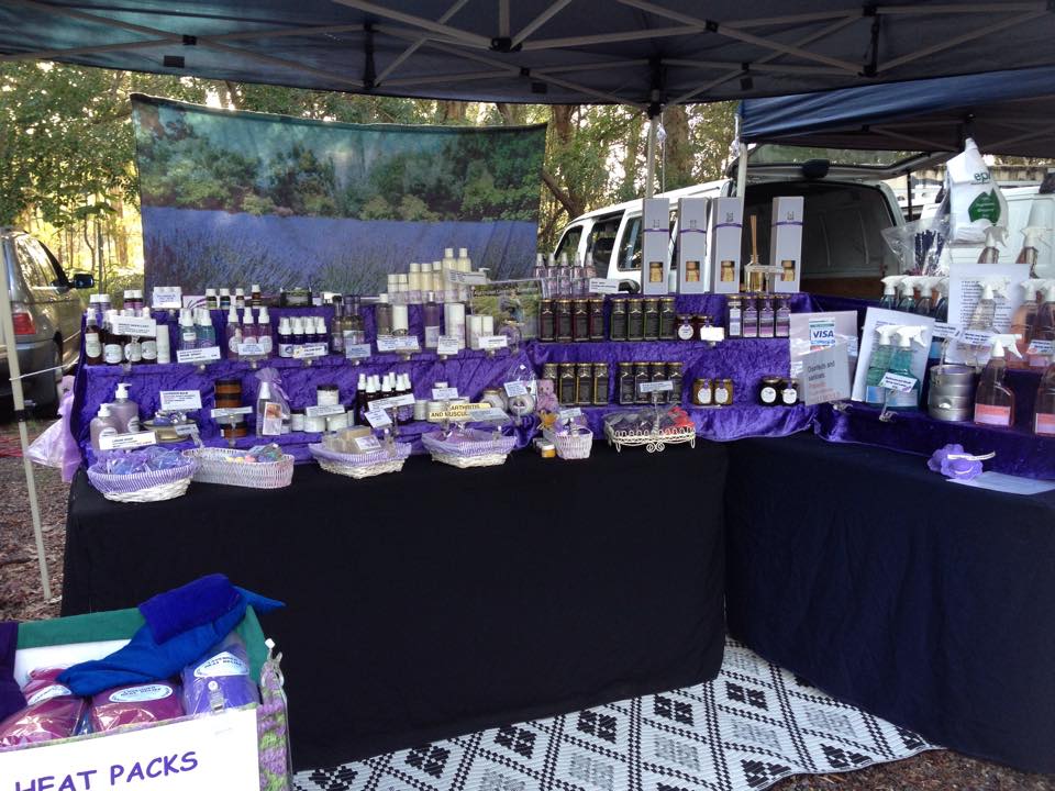 ENoosa Farmers Market Lavender Stall
