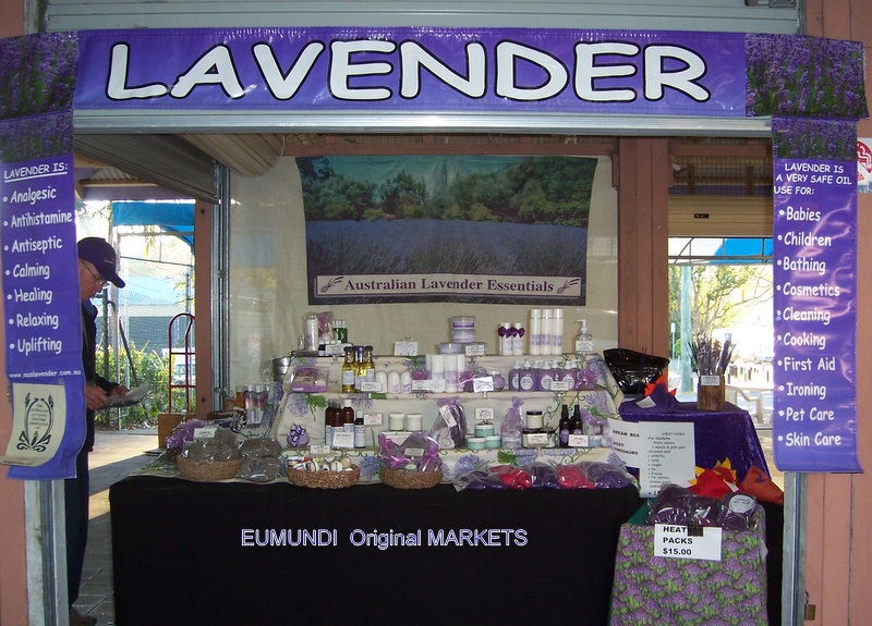 Australian Lavender Essentials at the Original Emumundi Markets on the Sunshine Coast