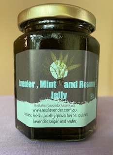 Lavender Mint and Rosemary Jelly